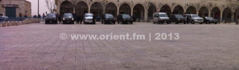 اوباما يصل الى بيت لحم بعد تأخره ساعة ونصف