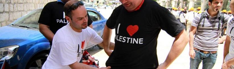 بالصور : بيت لحم فلسطينية مبادرة شبابية للتأكيد على هوية المدينة