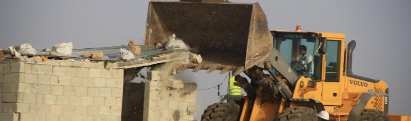 الاحتلال يهدم بركسا وحظيرة اغنام في بيت لحم