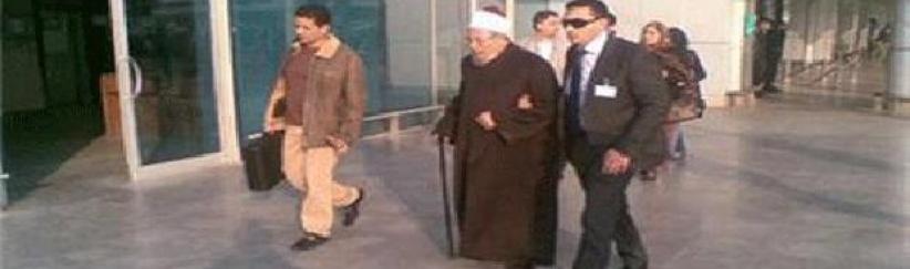 القرضاوي يصل قطاع غزة