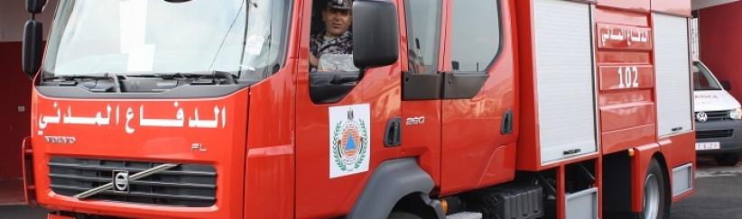 مجهولون يحرقون منزلاً في دورا