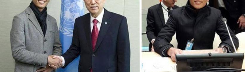 سفير الأونروا للشباب محمد عساف في اليوم العالمي للتضامن مع الشعب الفلسطيني