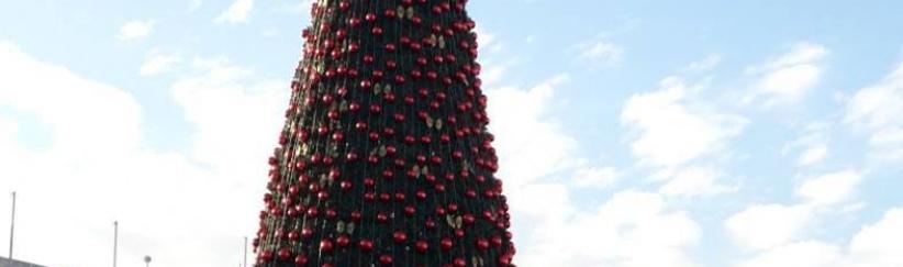 برنامج انارة شجرة الميلاد في بيت ساحور 