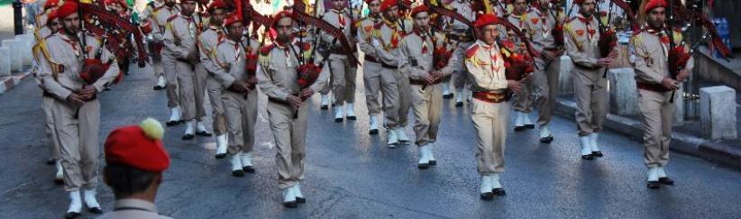 صور احتفالات بيت لحم بعيد الميلاد التي تسير حسب تقويم الشرقي