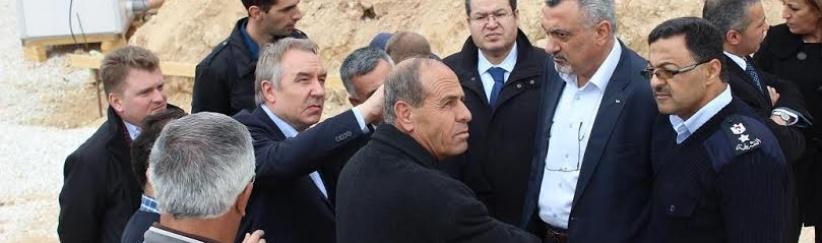 مسؤولون روس وفلسطينيون يزورون مشاريع روسية ببيت لحم ويؤكدون انها لخدمة المجتمع الفلسطيني