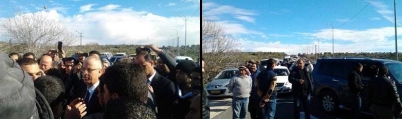 جنود الاحتلال يحتجزون موكب رئيس الوزراء