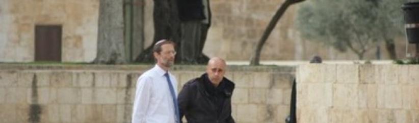 عضو كنيست يصعد لساحة قبة الصخرة ويدعو لطرد الفلسطينيين للسعودية