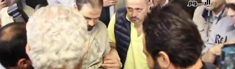 بالفيديو: جورج وسوف يصل مطار القاهرة بحالة صحية سيئة