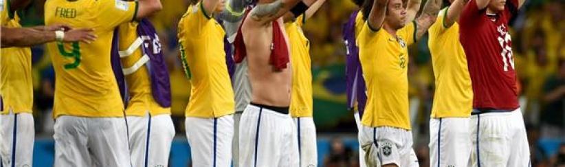 البرازيل والمانيا لدور الاربعة بالمونديال