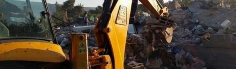 مواجهات واعتقالات خلال هدم منزل في كفركنا