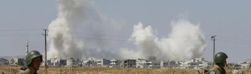 طرد معظم مسلحي داعش من كوباني