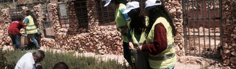 بالصور| نشاط تطوعي لشبيبة الطالبة المسيحية والمجلس الشبابي في بيت ساحور