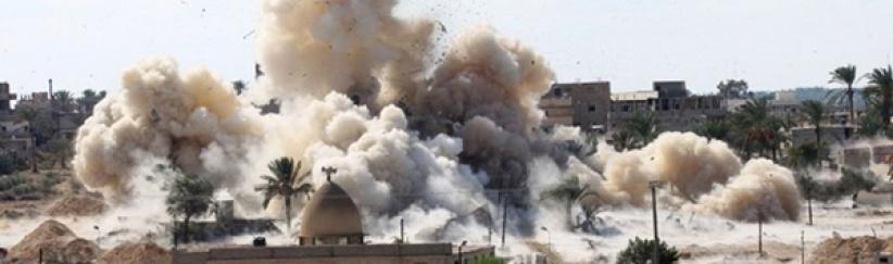 إصابة 8 منهم رجال شرطة بتفجير منزلين بسيناء