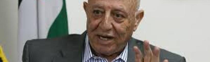 قريع يدين قرار الاحتلال بالاستيلاء على 651 دونما من أراضي الولجة