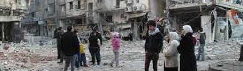 قصف 3 مخيمات فلسطينية بسورية بالبراميل المتفجرة