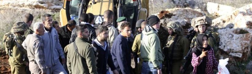 تظاهرة اليوم وقرار بتصعيد الاحتجاج بالداخل عقب هدم منزل