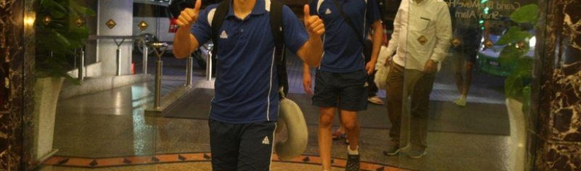 المنتخب الفلسطيني يصل ماليزيا