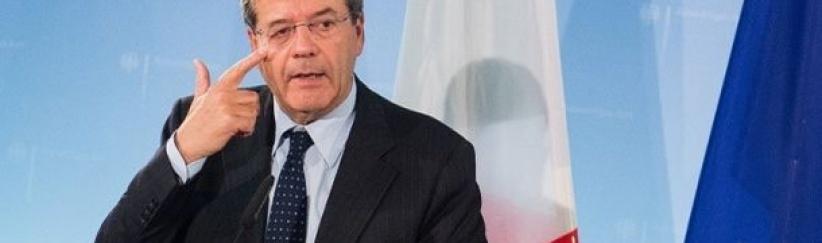 وزير خارجية إيطاليا يصل 