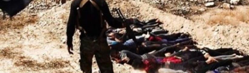 داعش ينشر مشاهد جديدة لمجزرة سبايكر بالعراق