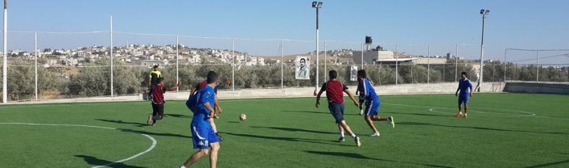 افتتاح ملعب الجدار في قرية دار صلاح