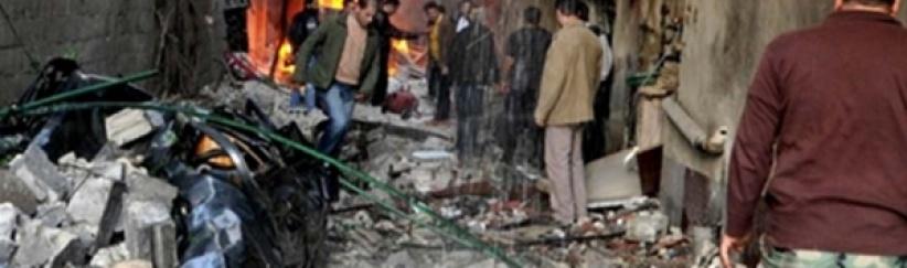 شهيدان لاجئان وقصف مخيم درعا بـ15 برميلاً متفجرًا