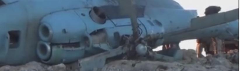 سقوط وتحطم طائرة خفيفة بالنقب