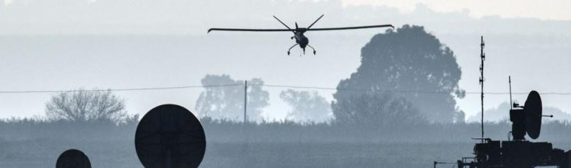 سقوط طائرة إستطلاع إسرائيلية في طرابلس بلبنان