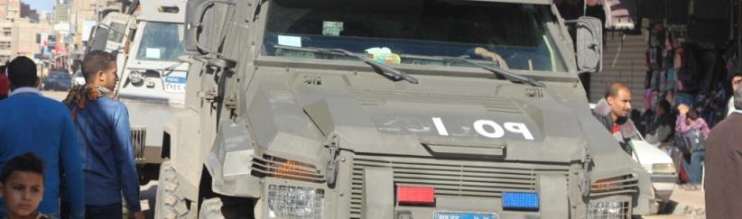 اصابة 21 شرطيا مصريا إثر انفجار عبوة ناسفة بالعريش