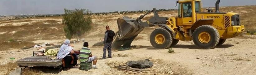 تقرير إسرائيلي: ارتفاع حاد بهدم المباني والتجريف بالنقب