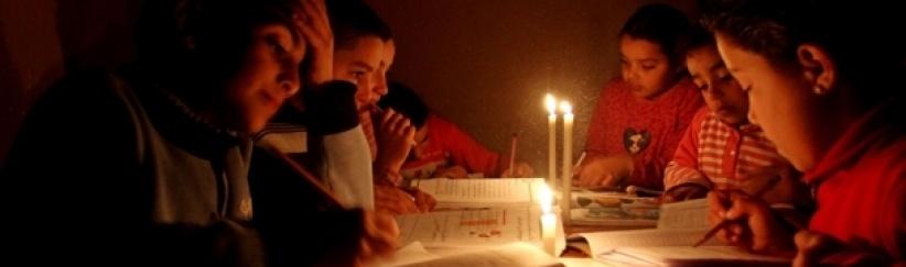 غزة تحت الظلام