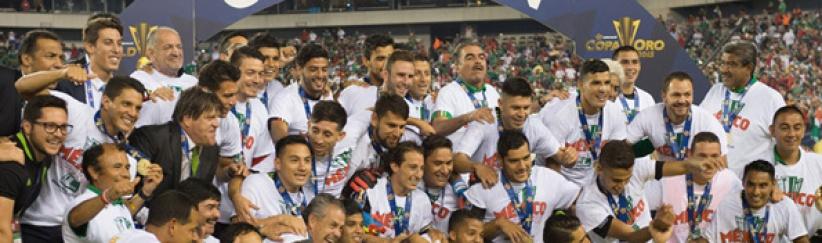 المكسيك تهزم جامايكا وتحقق لقبها السابع في الكأس الذهبية