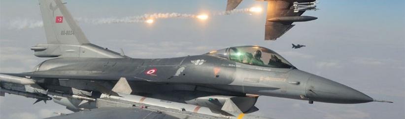 مقاتلات تركية تقصف مواقع لـ