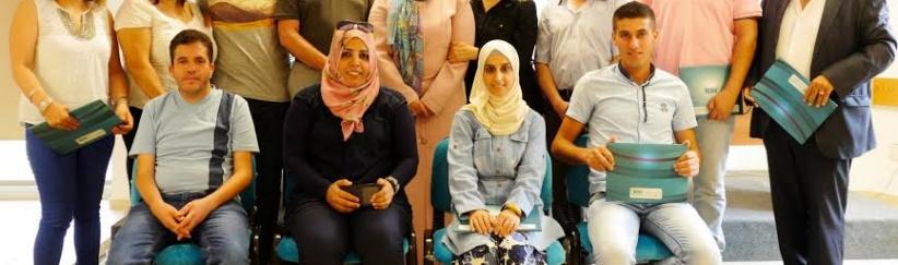 مركز تطوير الإعلام في بيرزيت يختتم دورة في 