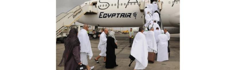 70 حاجًا من أهالي قطاع غزة يصلون الي مطار القاهرة