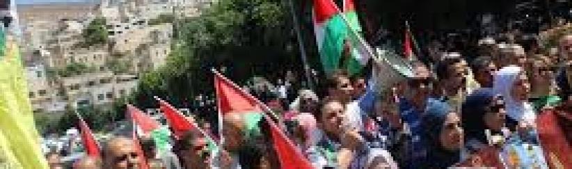وقفة تضامنية نصرة للأسرى المضربين في نابلس