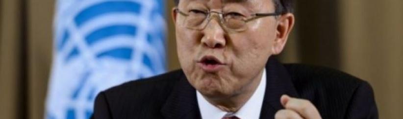 كي مون يطالب اسرائيل باجراء 'تحقيق سريع وشفاف' في الأحداث الأخيرة