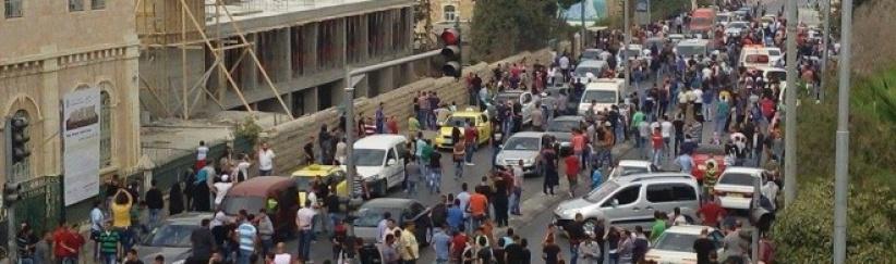 مواجهات عنيفة مع الاحتلال على حاجز بيت لحم الشمالي