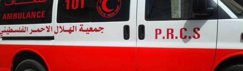 إصابة 4 مواطنين اثنان منهم بحالة الخطر بحادث سير جنوب جنين