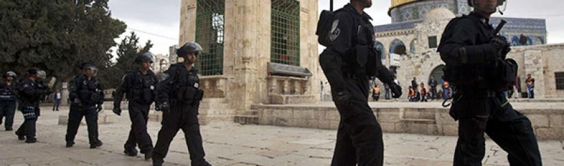 مستوطنون يجددون اقتحامهم المسجد الأقصى بحراسات مشددة