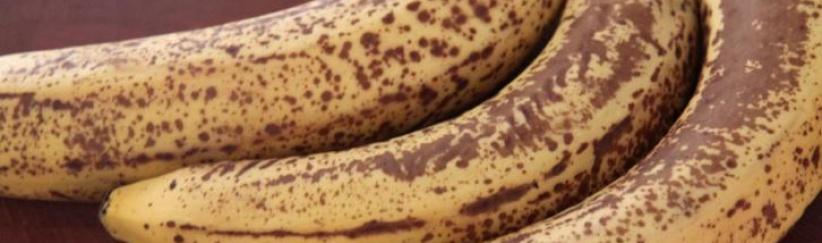 بقع الموز الداكنة تحارب السرطان