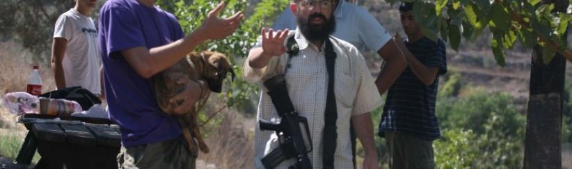 مستوطنون يهاجمون قاطفي الزيتون في دير الحطب شرق نابلس