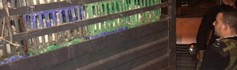 ضبط طن ونص دجاج مهرب من إسرائيل بمحافظة الخليل