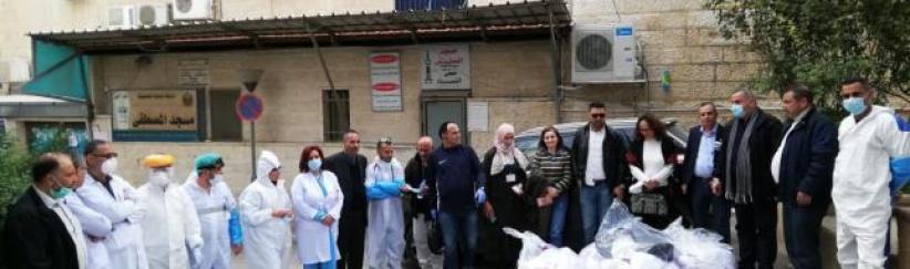 مساعدات طبية وإنسانية لمستشفى بيت جالا الحكومي ولجنة زكاة بيت لحم