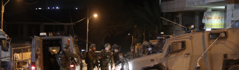 إصابة عدد من المواطنين واعتقال فتاة خلال اقتحام الاحتلال عدة مناطق في الخليل