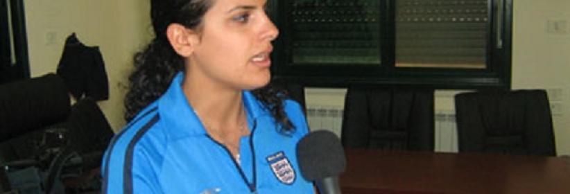 ثلجية أول فلسطينية يتم اختيارها كبطلة للسلام والرياضة