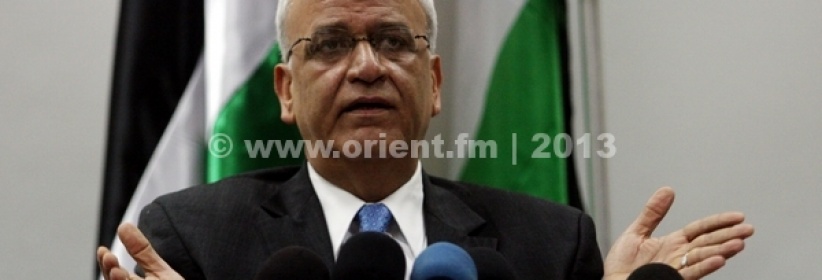 عريقات يطالب بالافراج عن البرغوثي وسعدات ونواب 