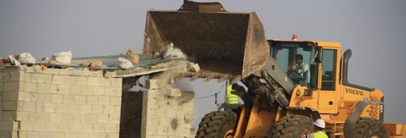 الاحتلال يهدم بركسا وحظيرة اغنام في بيت لحم