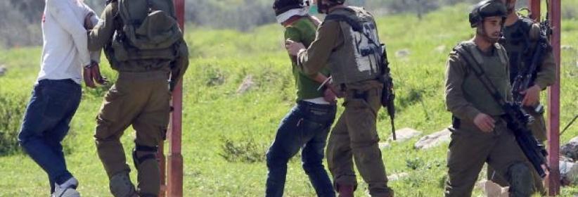 الاحتلال يعتقل أربعة شبان من بيت لحم