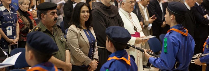 بالصور : جامعة بيت لحم تطلق احتفالاتها بذكرى تاسيسها الاربعين