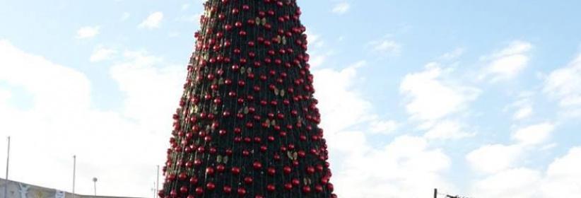 برنامج انارة شجرة الميلاد في بيت ساحور 